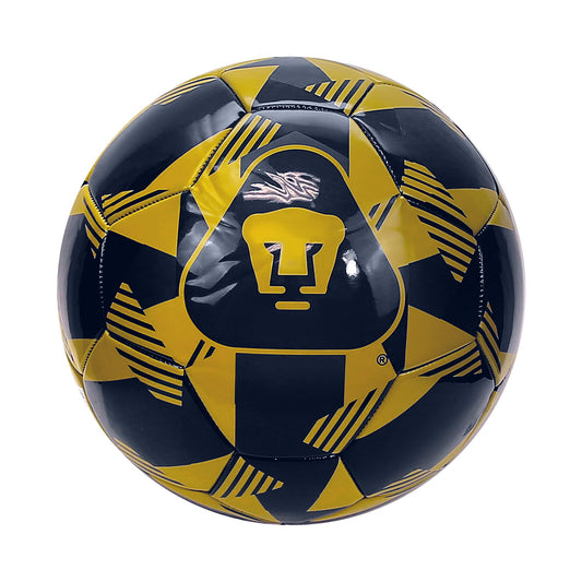 Icon Sports Official Pumas UNAM Soccer Ball - PU90BL Navy Size 5