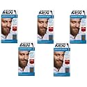JUST FOR MEN Mustache & Beard Brush-In Color Gel, Blond M-10/15 1 Each (Pack of 5)