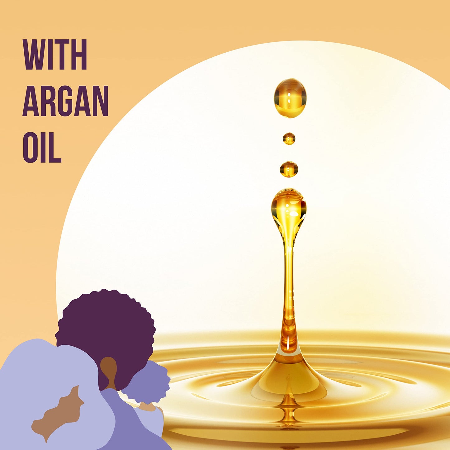 Pantene Gold Series Detangler Treatment for Curly and Coily Hair with Argan Oil and Shea Butter, 8 Fl Oz