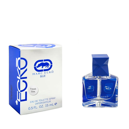 Marc Ecko Blue Perfume for Men Mini EDT Travel Spray 0.5 Ounce Beauty & Personal Care Marc Ecko