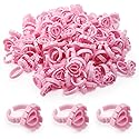 Glue Rings - Autdor 500Pcs Glue Rings for Eyelash Extensions Pink Lash Glue Rings Pigment Ring Cups Lash Glue Holder for Lash Extension Supplies