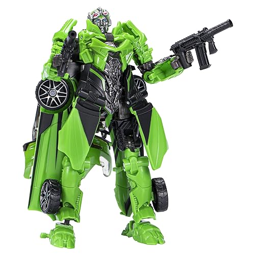 Transformers Toys Studio Series 92 Deluxe Class The Last Knight Crosshairs Action Figure - Ages 8 and Up, 4.5-inch