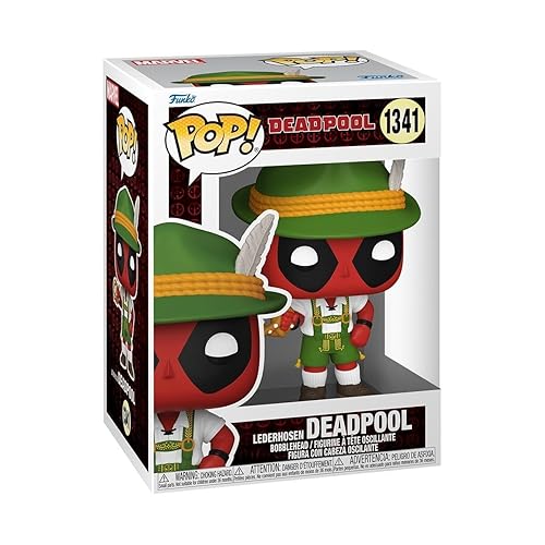 Funko POP! Marvel: Deadpool - German Beer Fest Server - Lederhosen - Collectable Vinyl Figure - Gift Idea - Official Merchandise - for Kids & Adults…