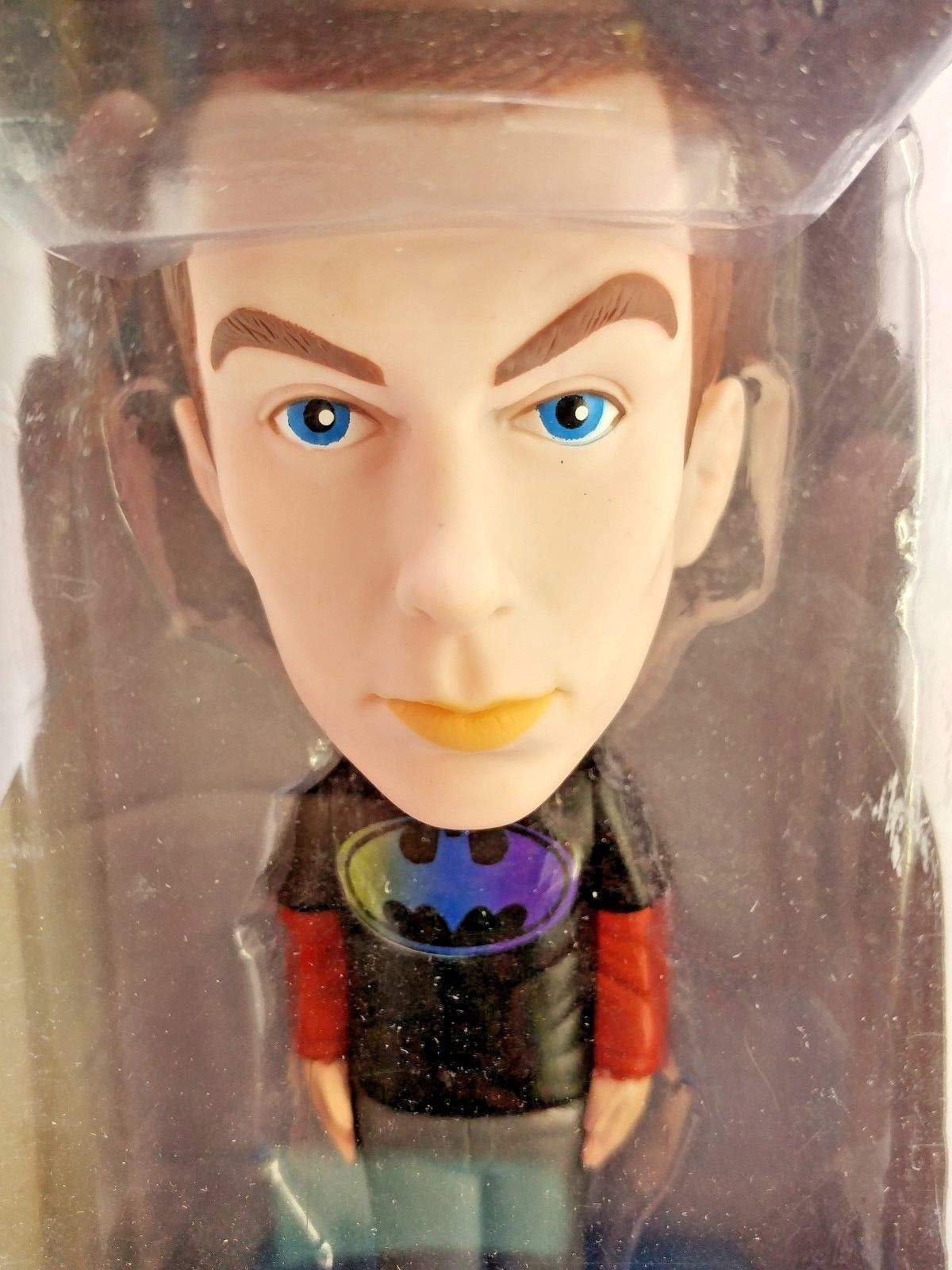 FUNKO Big Bang Theory SHELDON Bobblehead Wacky Wobbler LIMITED EDITION TIE-DYE Batman Shirt