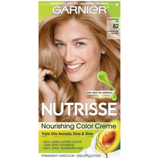 Garnier Nutrisse Haircolor - 82 Champagne Blonde 1 Each Beauty & Personal Care Garnier