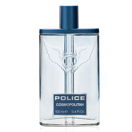 Cosmopolitan By Police - Fragrance For Men - Top Notes Of Mint And Sage - Middle Notes Of Jasmine And Nutmeg - Base Notes Of Vanilla And Sandalwood