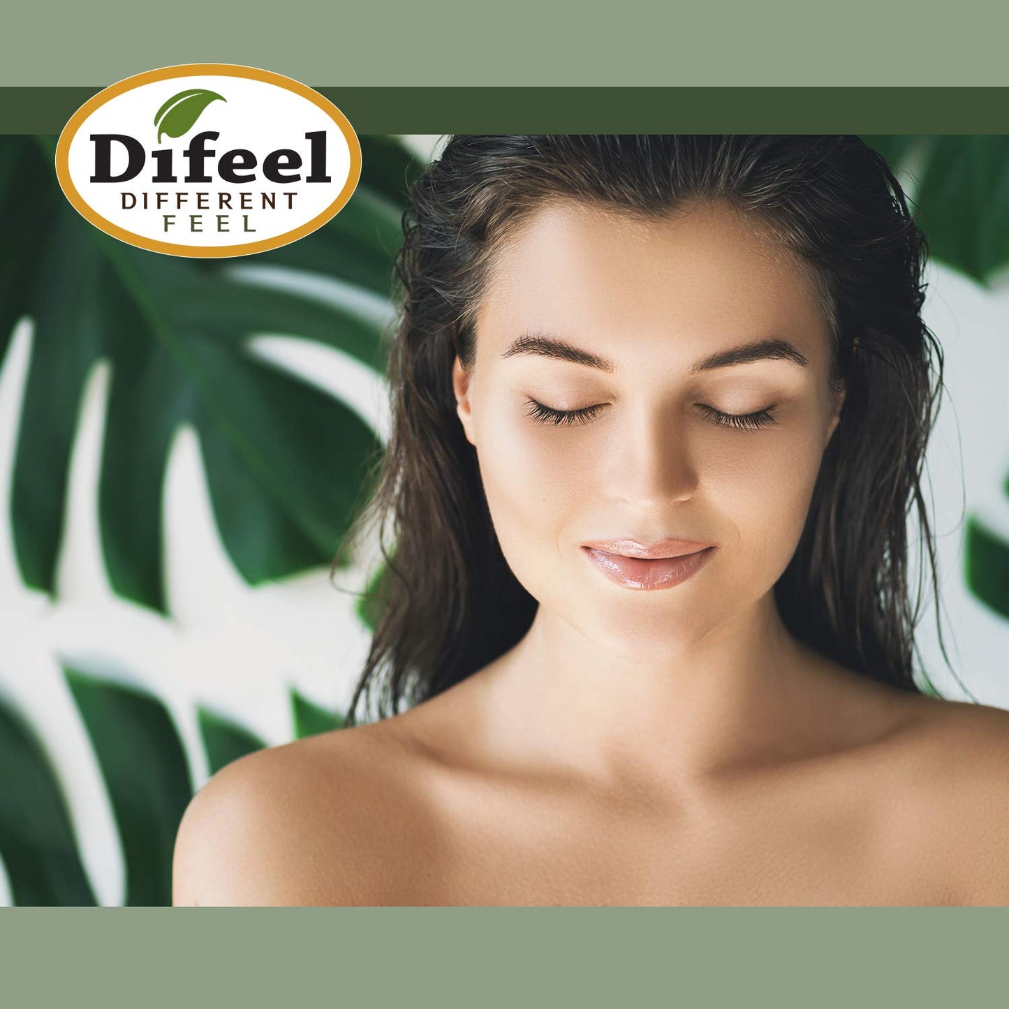 Difeel Intensive Moisturizing Hand Cream - Baby Powder 1.4 ounce (2-Pack)