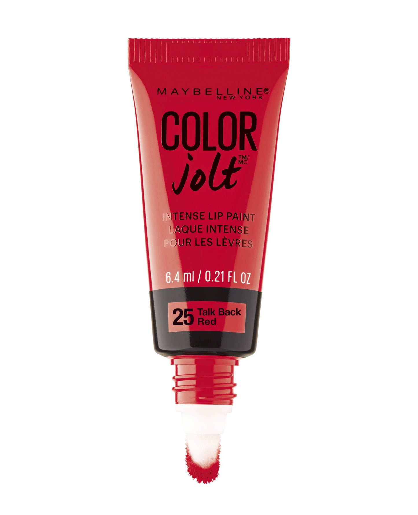 Maybelline Lip Studio Color Jolt Intense Lip Paint, Talk Back Red, 0.21 fl. oz.