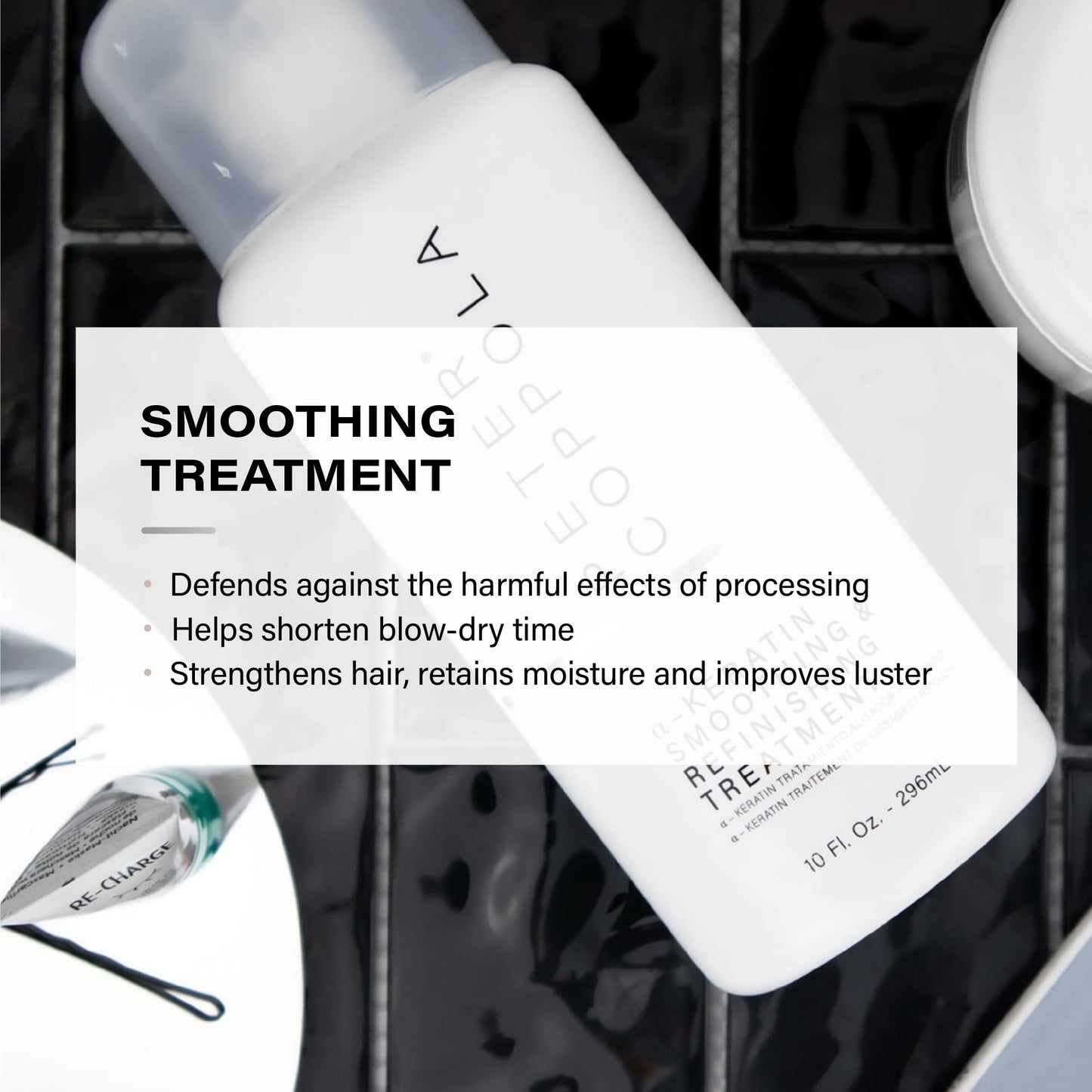 PETER COPPOLA a-Keratin Smoothing And Refinishing Treatment - Semi-Permanent Keratin Hair Treatment Smoothes, Nourishes, And Repairs the Hair