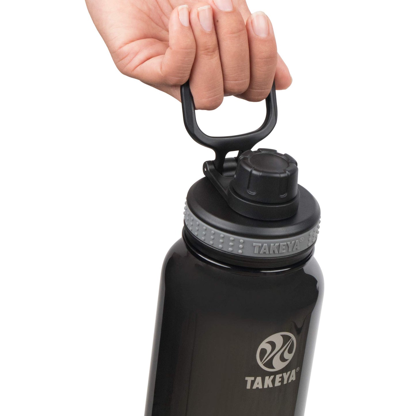 Takeya Tritan Sport Water Bottle with Spout Lid - BPA-Free & Dishwasher-Safe Water Bottle - Reusable Bottle with Lid Handle - Simple Leak-Proof Water