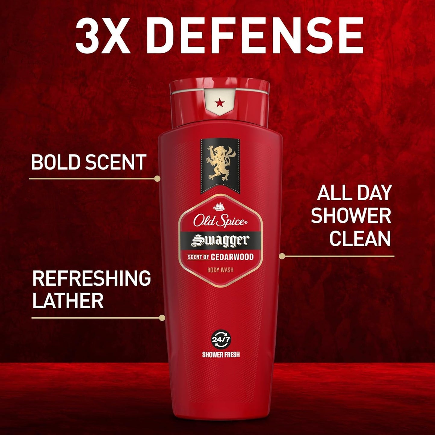 Old Spice Bw Swagger Red Size 16z Beauty & Personal Care Old Spice