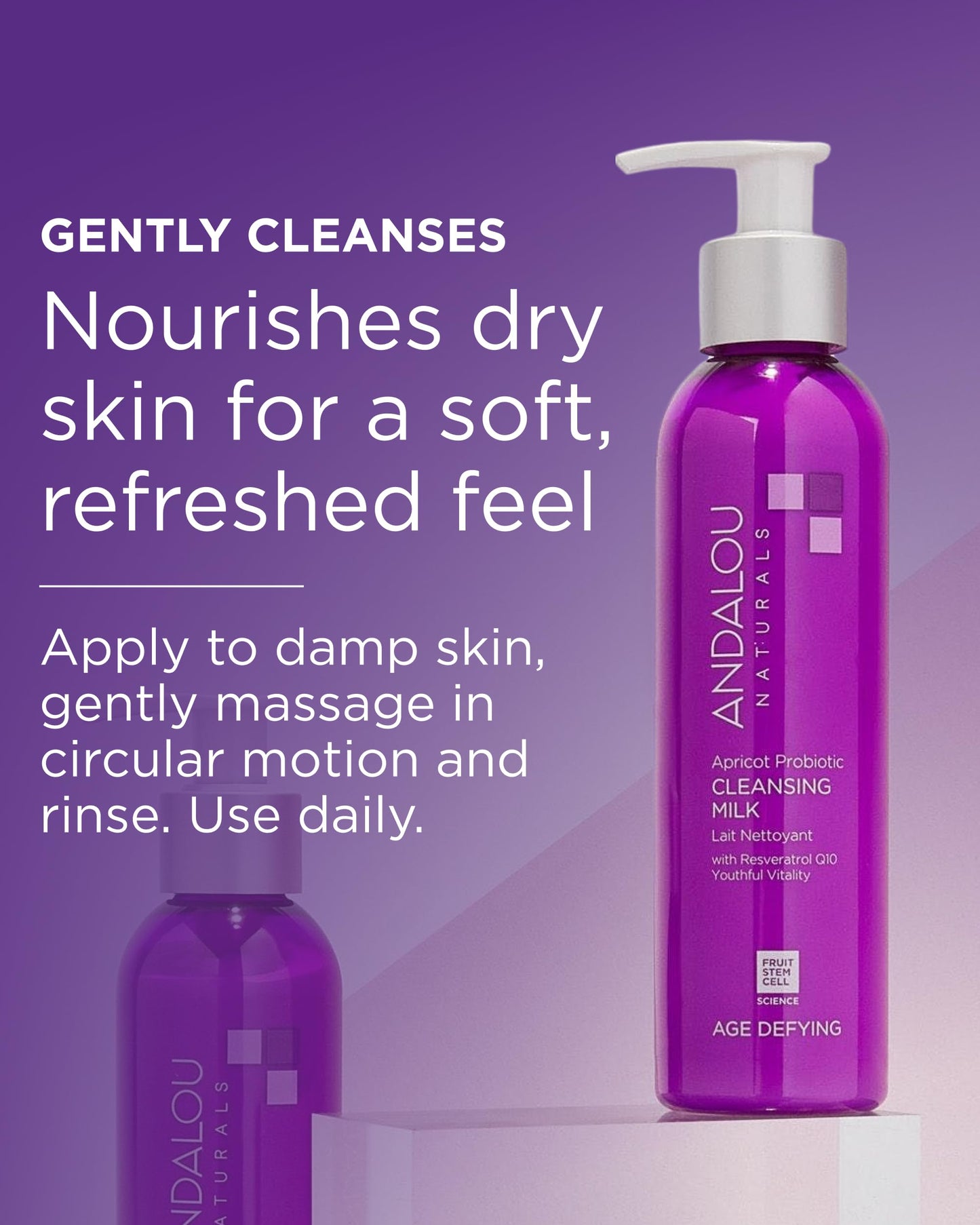 Andalou Naturals Cleaning MLK Apricot