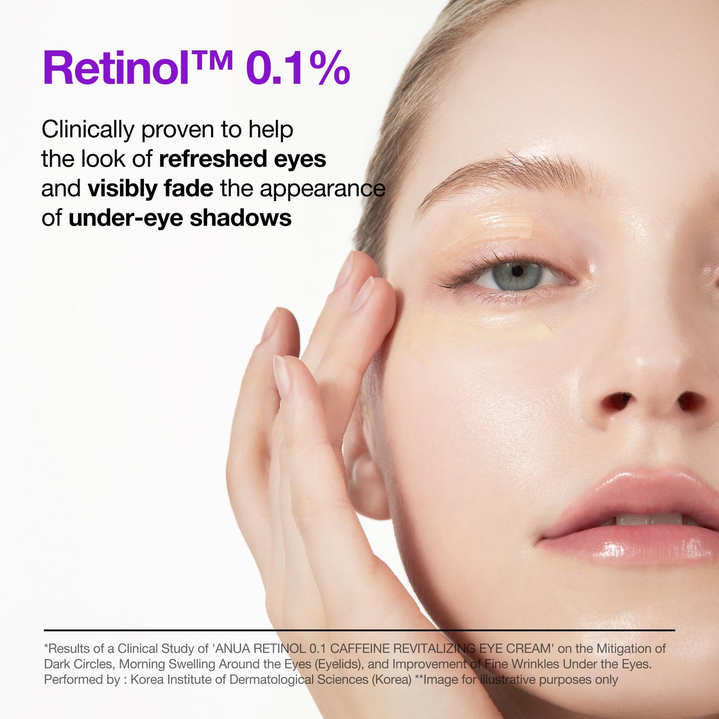 Anua Retinol 0.1 Caffeine Revitalizing Eye Cream, Lightweight Formula for Dark Circles & Puffiness, Hydrating for Sensitive Skin, Korean Skincare,1.05 Beauty and Personal Care ANUA