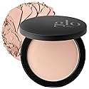 Glo Skin Beauty Pressed Base Powder Foundation Makeup (Beige Light) - Flawless Coverage for a Radiant Natural, Second-Skin Finish