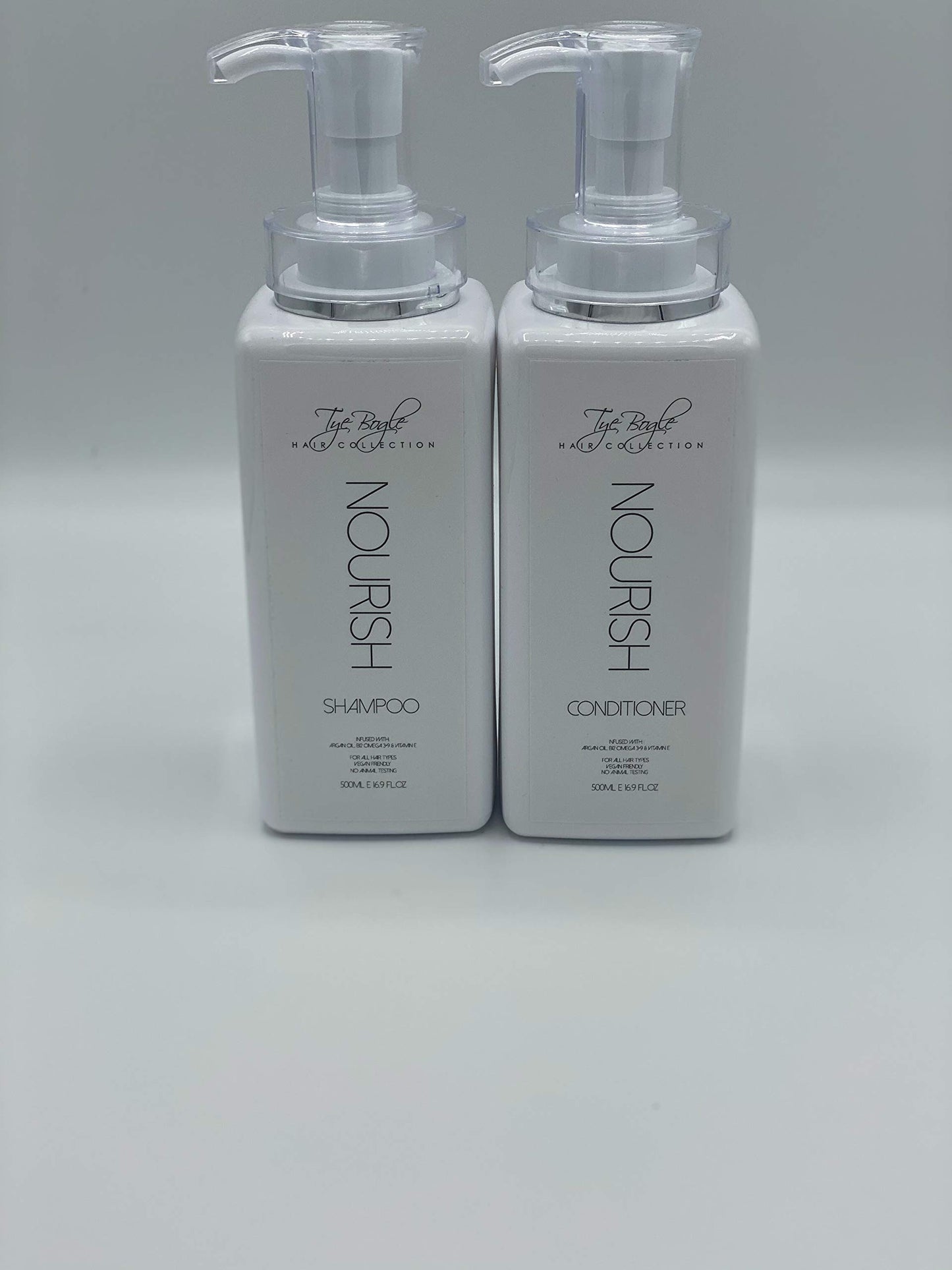 Nourish Hydrating Shampoo And Moisture Solution Conditioner 500 ml Contains Argan Oil To Smooth And Shine (Conditioner, 500 ml)