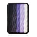 Kraze FX Face Paint Palette Refill - Amethyst (10 gm), Professional 1-Stroke Split Cake, Hypoallergenic, Non-Toxic, Water Activated Halloween Face