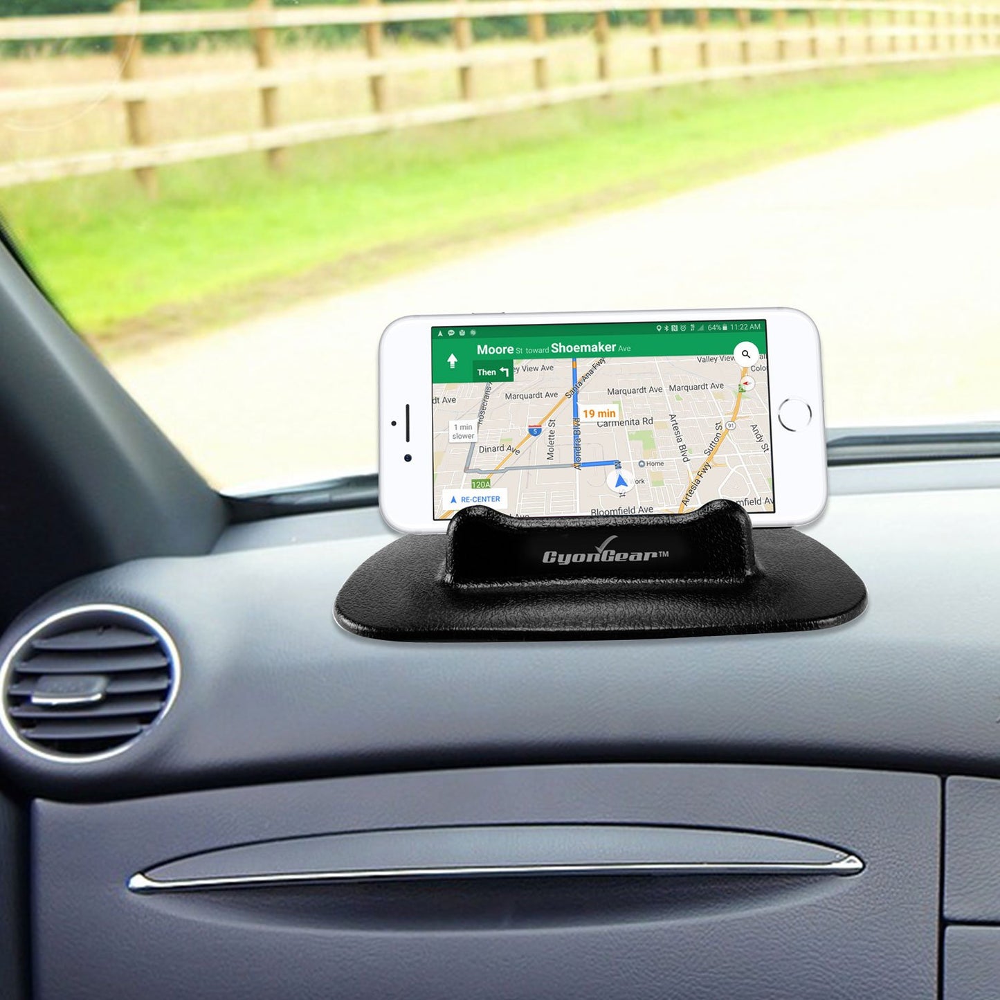 Cellet Smartphone Phone Holder Dashboard Mount Compatible for Tesla Model 3, Y, iPhones and Android Smartphones
