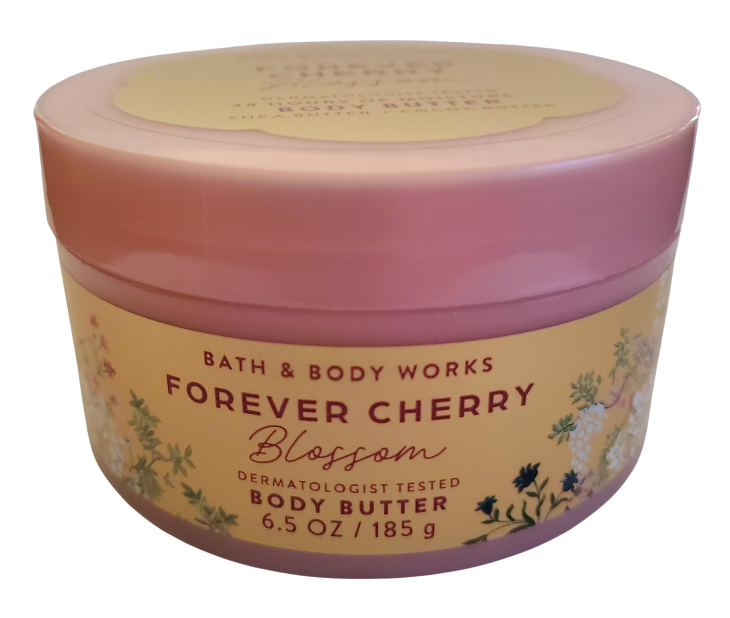 Bath and Body Works Forever Cherry Blossom Body Butter - Soft Floral Daily Moisturizer