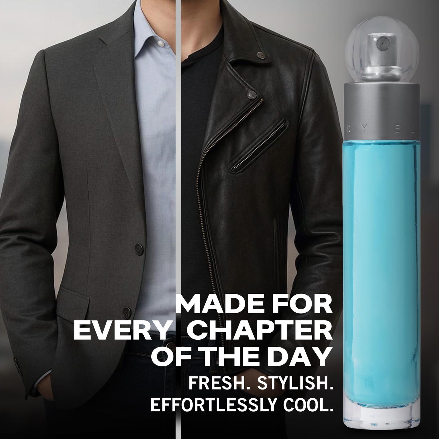 Perry Ellis 360° 3-Piece Gift Set - Men's Cologne - 3.4 fl oz EDT, 3 oz Shower Gel, .25 fl oz EDT mini travel spray - fresh, woody, citrus, aquatic,