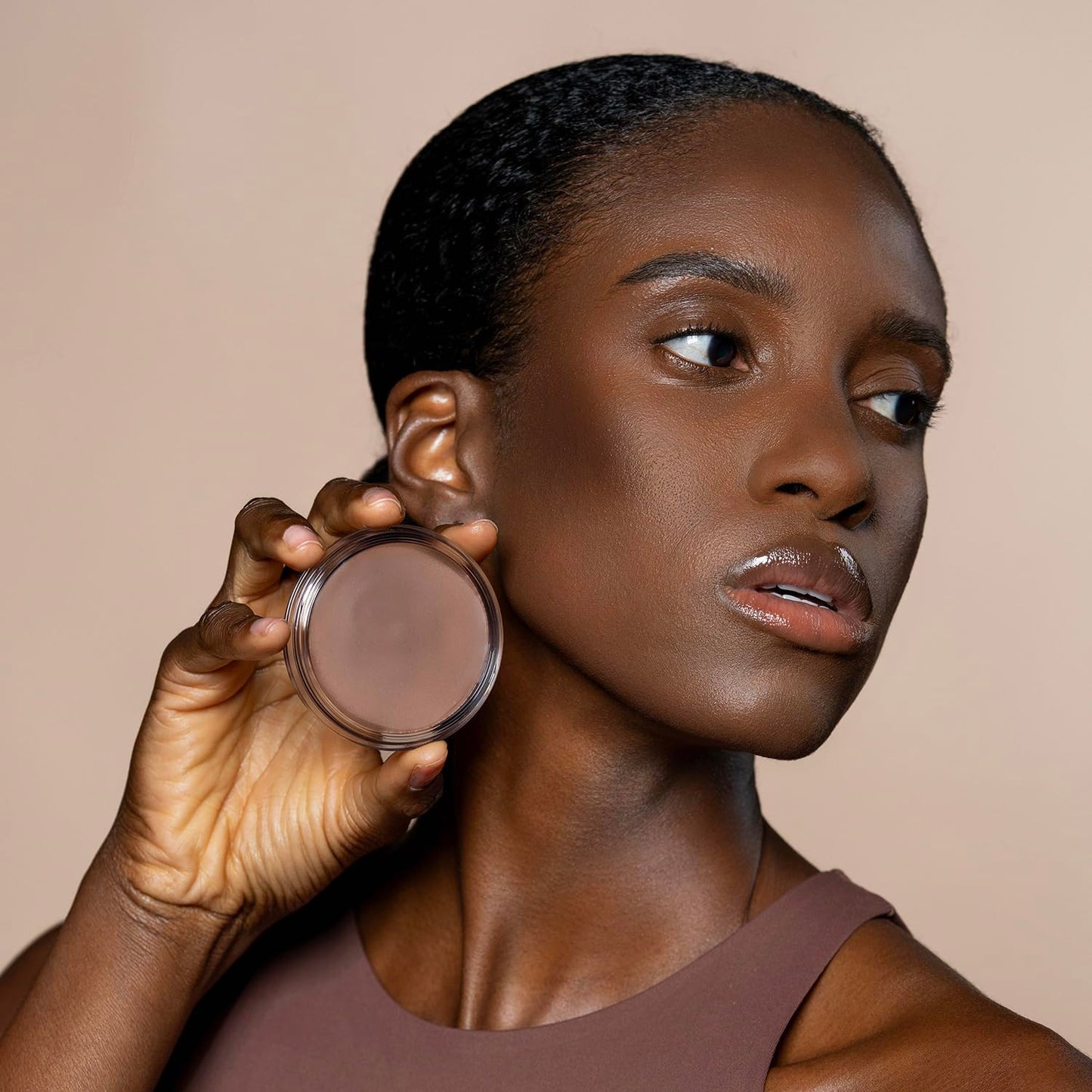 Palladio Cream Bronzer for Face & Skin, Creates a Sun Kissed Glow, Infused with Aloe & Cocoa Butter, Buildable Coverage, Vegan Formula, Cruelty Free