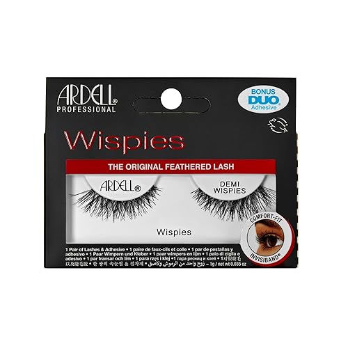 Ardell Invisiband Lashes, Demi Wispies Black
