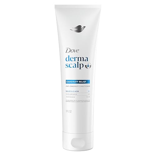 Dove Derma Scalp Dandruff Relief Conditioner 1 ct with Salicylic Acid, Lamellar Serum and Niacinamide for Removing Flakes & Boosting Hair Resilience 9