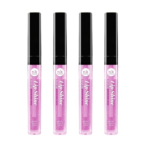 NICKA K NEW YORK Lip Shine, Cosmetics, vibrant colors, bright colors, shining lips, lip shine, long lasting (AMZ227)