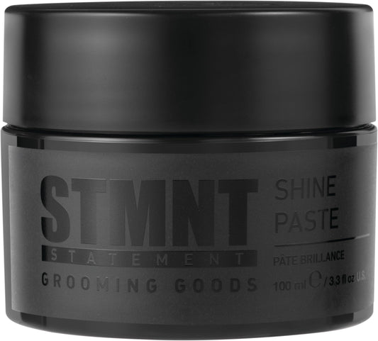 STMNT Grooming Goods Shine Paste, 3.38 oz | Natural Shine Finish | Strong Control | Non-Greasy Formula