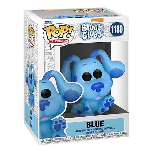Funko Nickelodeon Blues Clues Pop! Television Blue (Flocked) Vinyl Figure