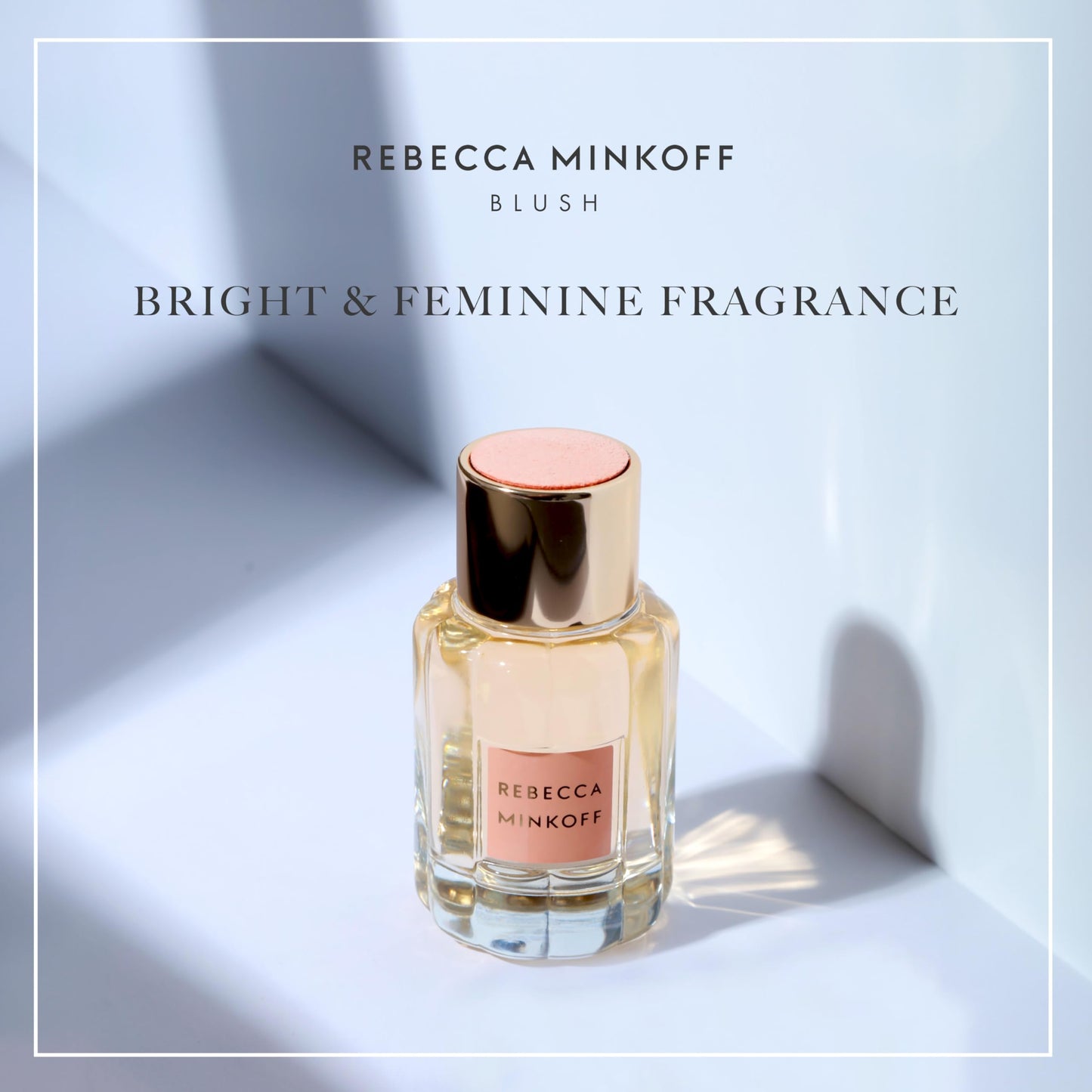 Rebecca Minkoff Blush - Bright, Feminine Eau de Parfum Fragrance for Women - Notes of Bergamot, Jasmine, and Vetiver - Long Lasting Perfume - 3.4 oz