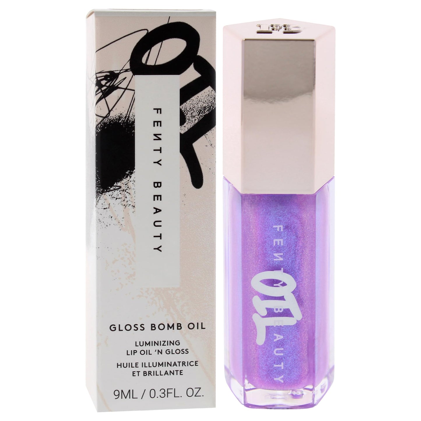 Gloss Bomb Luminizing Lip Oil N Gloss - 02 Miss Jellyfish by Fenty Beauty for Women - 0.3 oz Lip Gloss