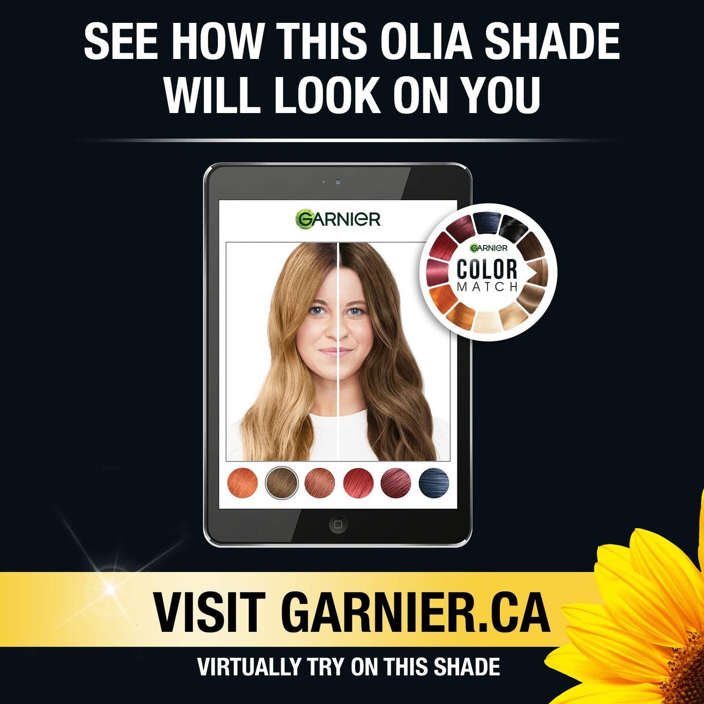 Garnier Olia Oil Powered Permanent Color, Medium Brown [5.0] 1 ea (Pack of 3)