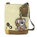 CHALA Women Handbag Patch Crossbody - Koala - Sand