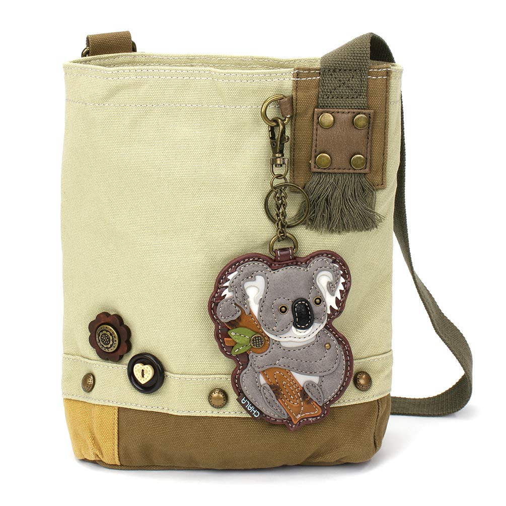 CHALA Women Handbag Patch Crossbody - Koala - Sand