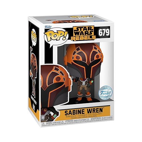 Funko Pop! Star Wars: Rebels - Sabine Wren with Airbrush (Boxlunch Exclusive), 76705