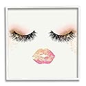Stupell Industries Babe Face Sparkling Glamorous Fashion Mascara Makeup, Design by Ziwei Li