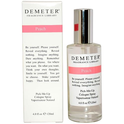 Demeter Cologne Spray for Women, Peach, 4 Ounce