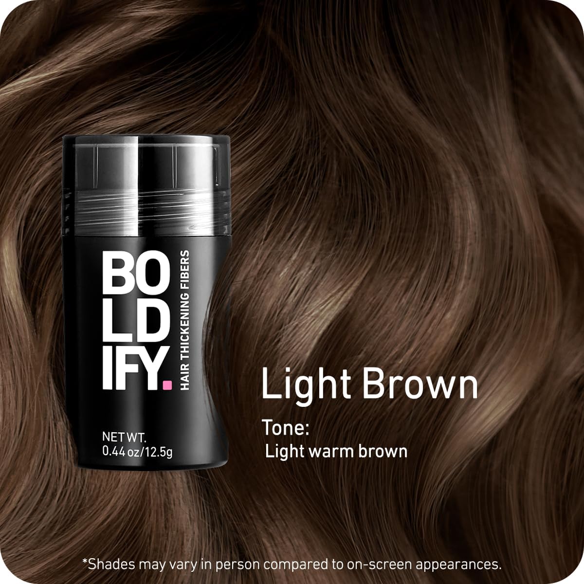 BOLDIFY Hair Fibers - Fill In Thinning and Fine Hair for an Instantly Fuller, Thicker Look - 14 Shades for Women & Men Beauty and Personal Care Boldify