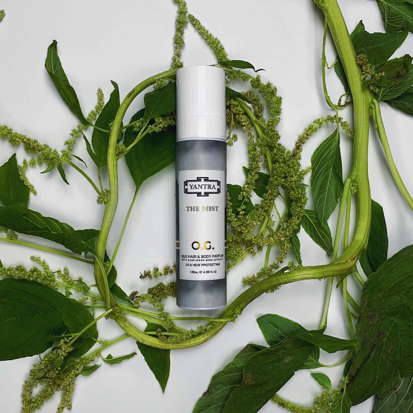 Yantra Beauty The Mist Silk Hair & Body Perfume - Hydrating Thermal Protector Fragrance - Texturizing, Conditioning Spray for Enhancing Volume
