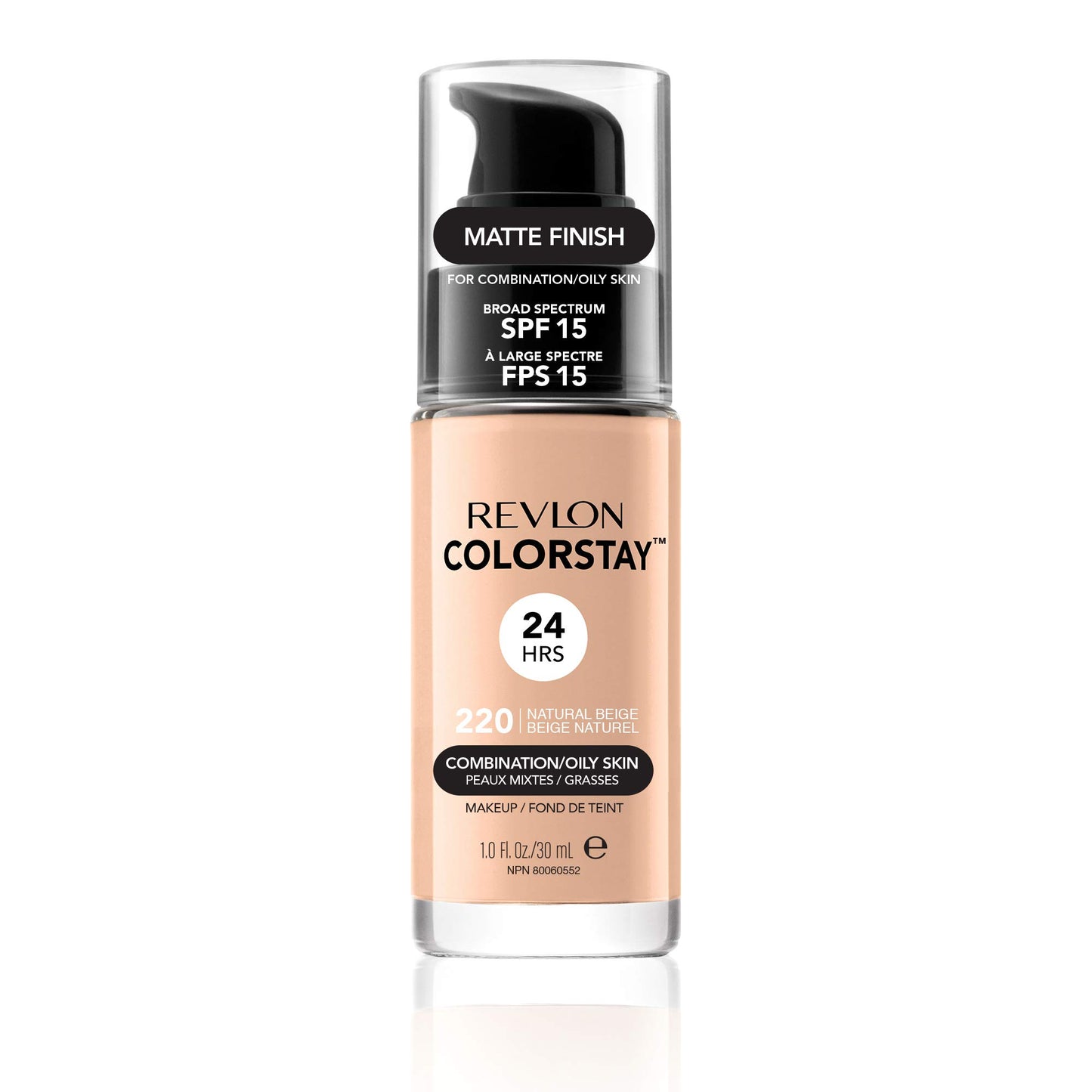 Revlon Color Stay Liquid Makeup for Combination/Oily Skin, Natural Beige, 1.0 Fluid Ounce
