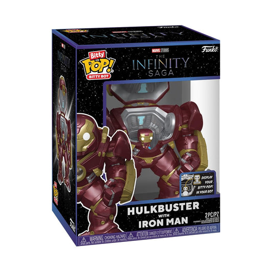 Funko Pop! Bitty Bots: Marvel - Hulkbuster with Iron Man