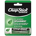 ChapStick Classic Spearmint Lip Balm Tubes, Spearmint ChapStick for Lip Care, Father's Day Gift - 0.15 Oz x 12