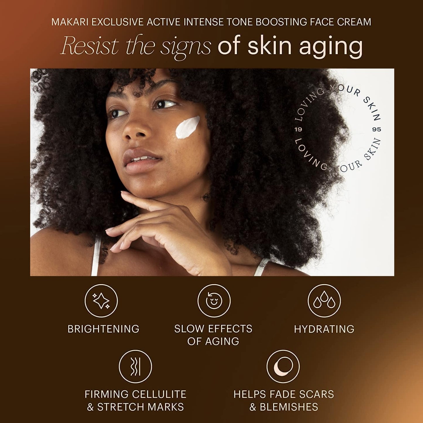 MAKARI Exclusive Active Intense Tone Boosting Face Cream (1.7 oz) | Skin-Brightening Facial Cream | Moisturizes and Softens | Smoothens Fine Lines