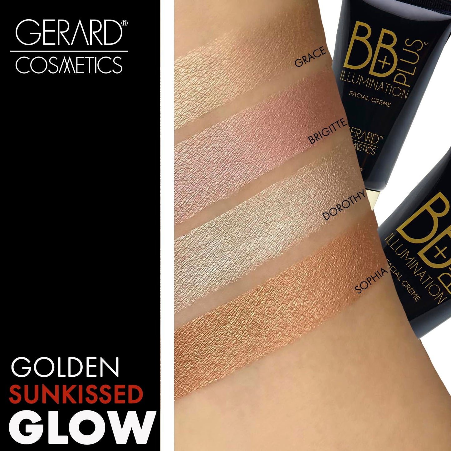BB Plus Illumination Cream - Sophia by Gerard Cosmetic for Women - 1.69 oz Highlighter