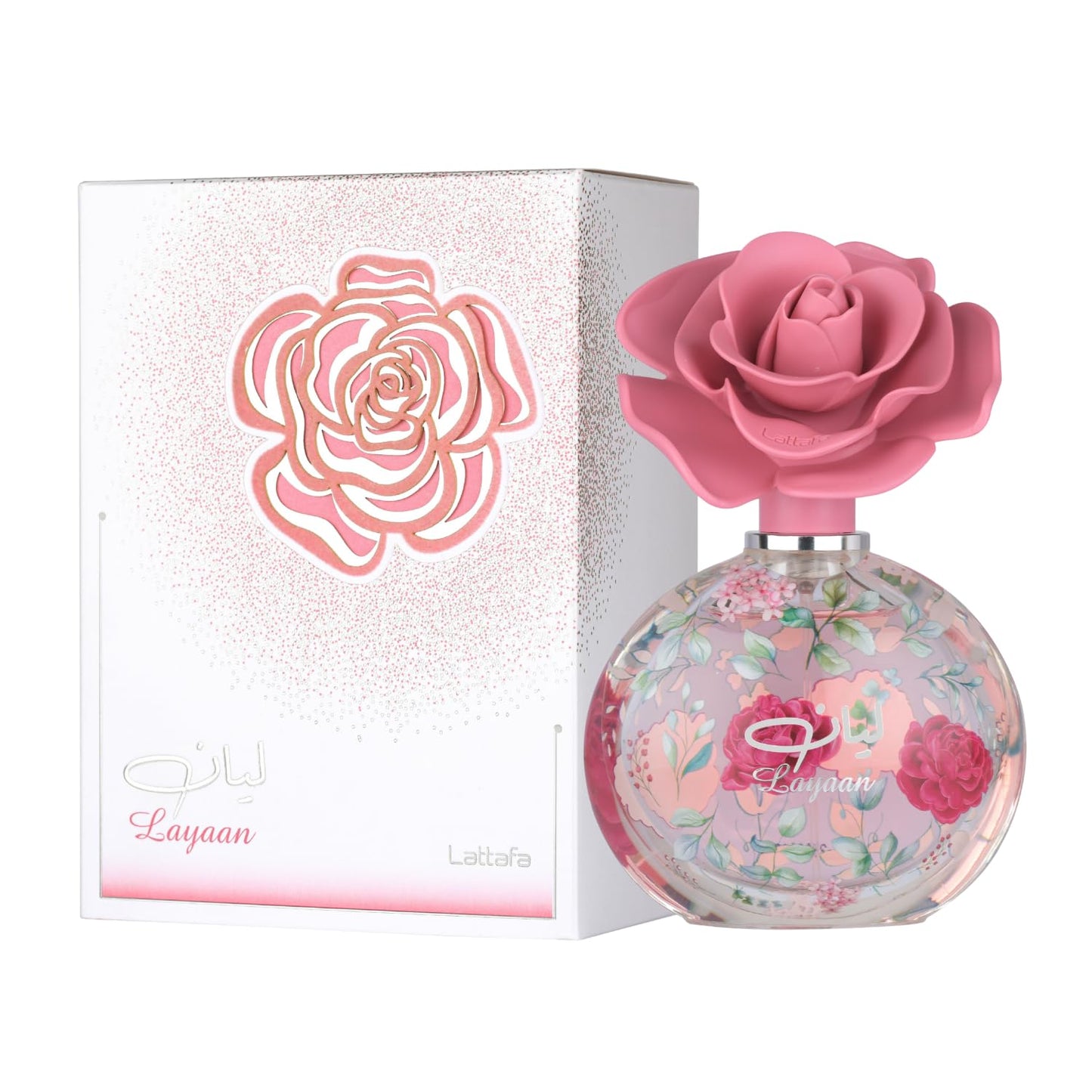 Lattafa Layaan - Fruity, Floral, Woody, Musky - Eau de Parfum Spray Long-Lasting Fragrance for Women, 2.53 Ounce / 75 ml Beauty and Personal Care Lattafa