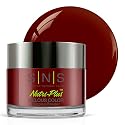SNS Nail Dip Powder, Gelous Color Dipping Powder - Angola Rock Candy (Brown/Maroon, Cream) - Long-Lasting Dip Nail Color Lasts 14 Days - Low-Odor & No Beauty & Personal Care SNS Healthy Natural Nails