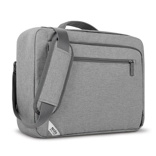 Solo New York Backpack Briefcase - Laptop Carrying Bag for Women & Men, Fits 15.6" Computer, Brief for Travel & Work, Front Zippered Pocket