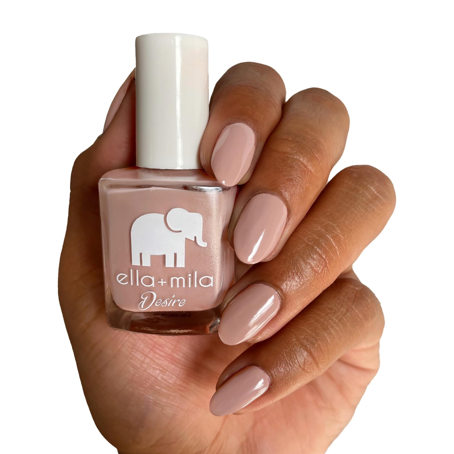 ella+mila Professional, Quick Dry, Long-Lasting & Chip-Resistant Pink Nail Polishes (Desert Suede - 0.45 fl oz) Beauty & Personal Care ella+mila