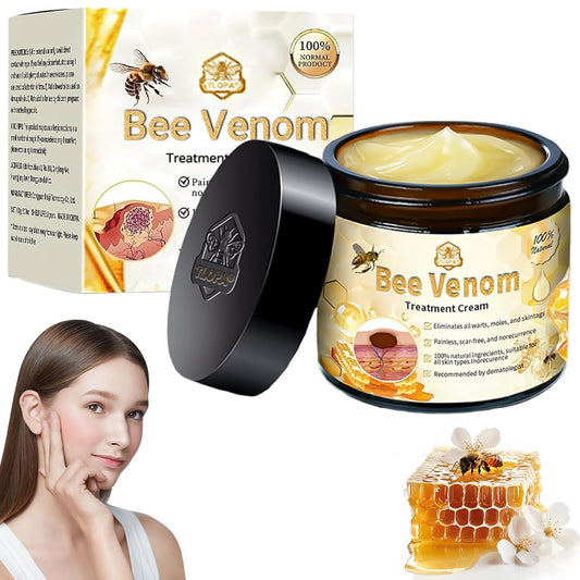 Bee Venom Skin Treatment Cream, 2024 New Bee Venom Repair Cream, Professional Bee Venom Cream-30g, Repair Maximum Strength for All Skin Types (1