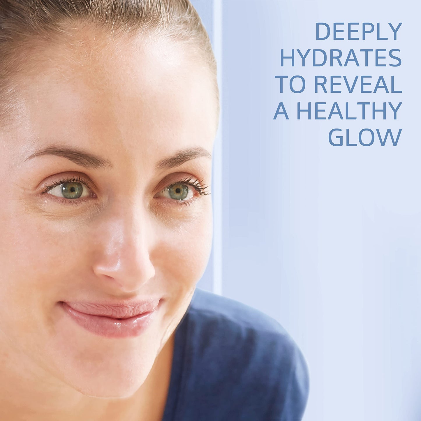 Cetaphil Deep Hydration Fragrance Free Healthy Glow Daily Face Cream, 1.7 oz, 48Hr Dry Skin Face Moisturizer for Sensitive Skin, With Hyaluronic Acid
